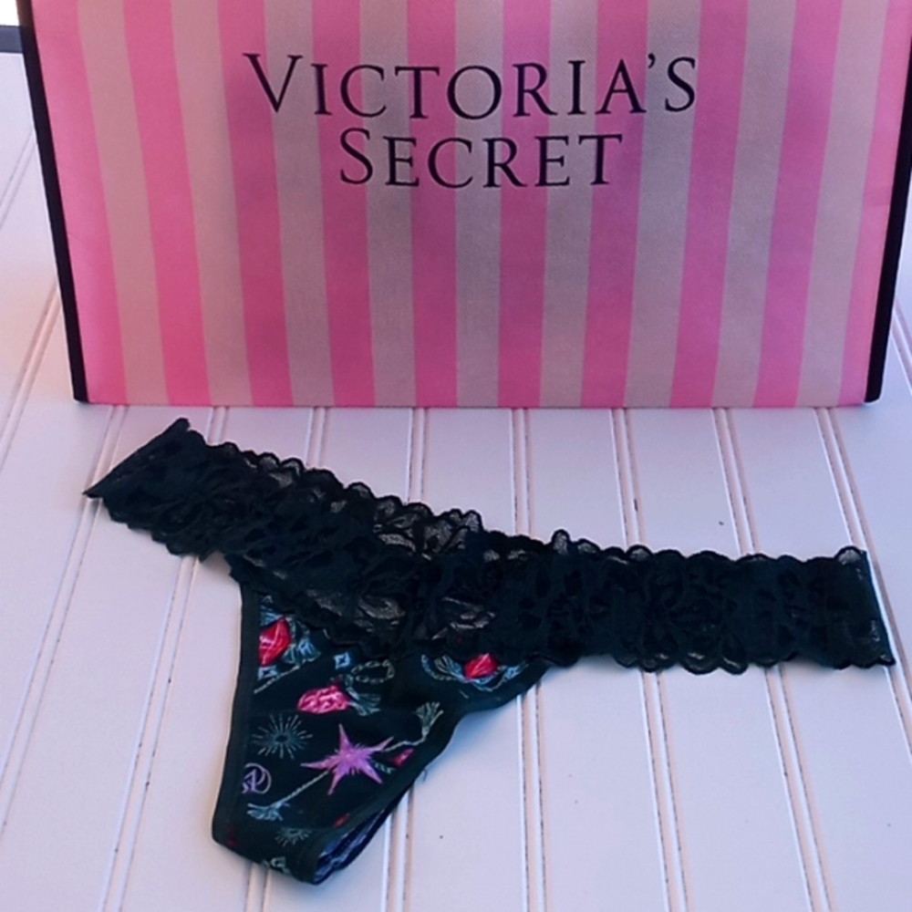 Victoria's Secret Christmas Ornaments Thong Panties. Bundle 3/$2…